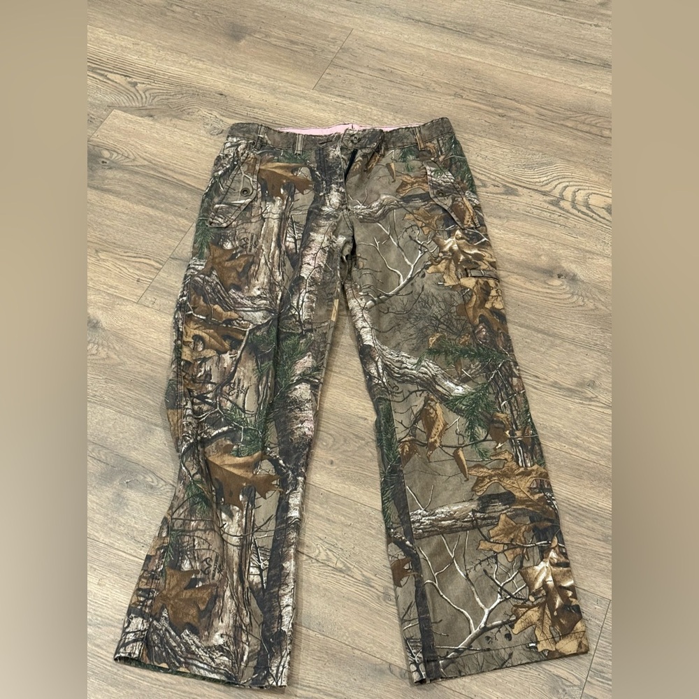 Camouflage Boot Cut Pants